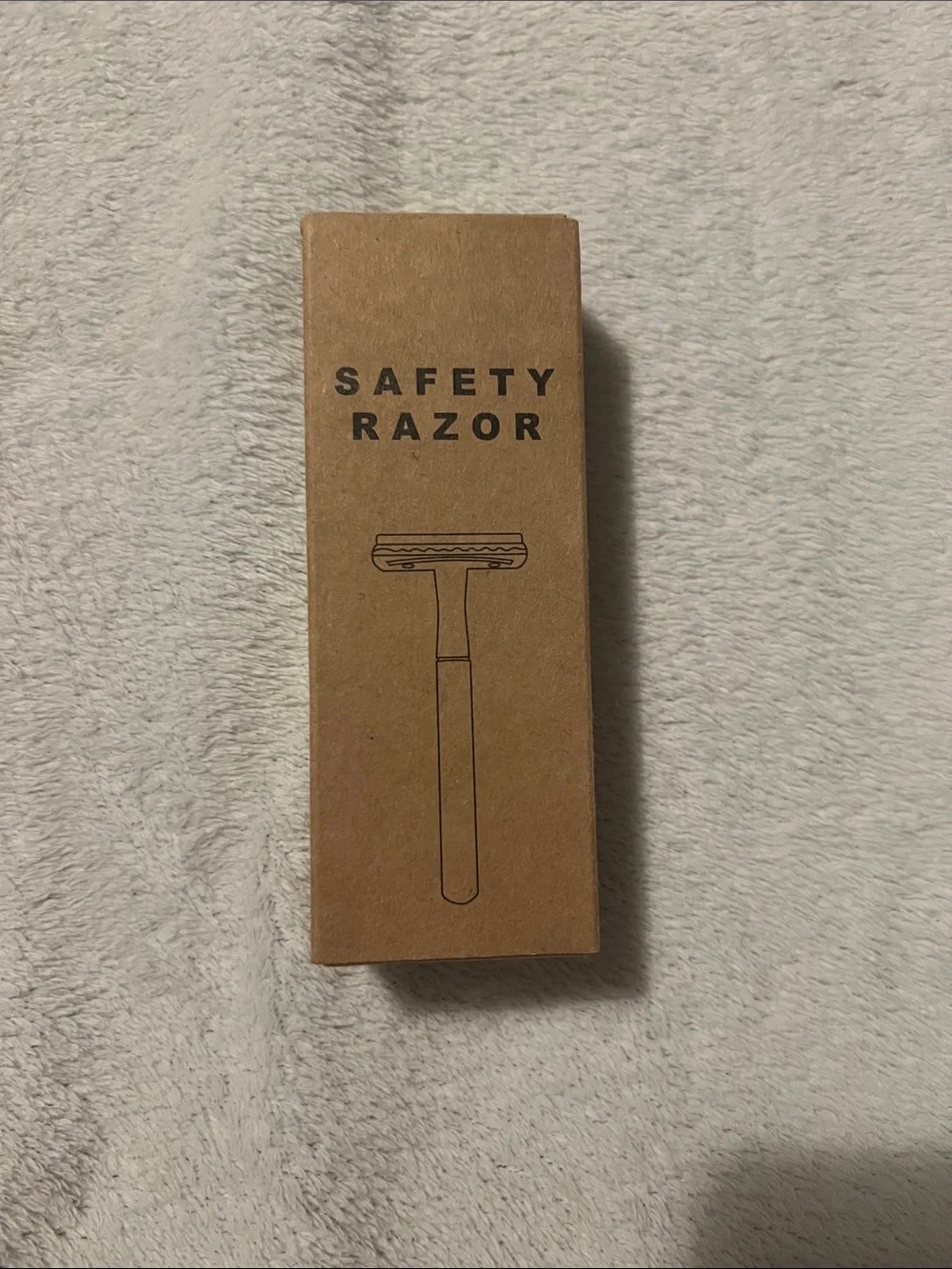 Safety Razor in Brown - Minimal Men’s Shaving Razor